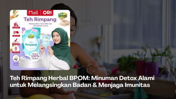 teh rimpang detox